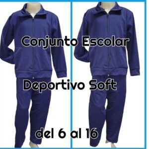 Conjunto Gimnasia Niño Deportivo Soft del 6 al 16