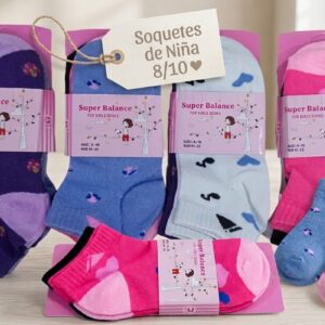 Soquetes Niños Talles (2/4-4/6-6/8-8/10)