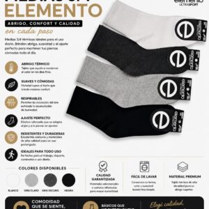 Medias 3/4 Elemento